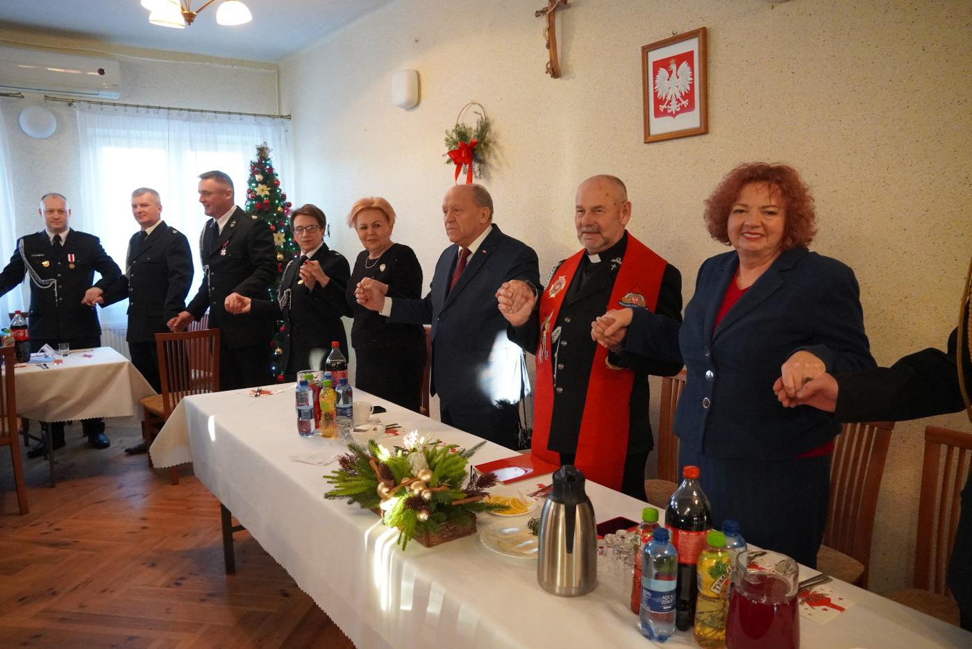 Spotkanie opłatkowe strażaków w Niwiskach